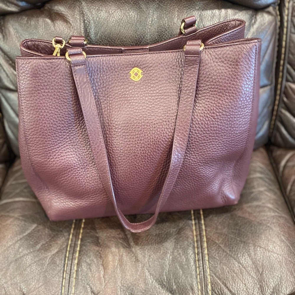 Dagne Dover Oxblood Allyn Tote